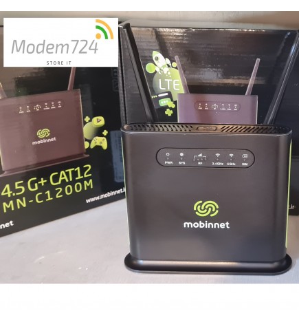 مودم مبین نت مدل MN-C1200M به همراه سیم کارت و بسته اینترنت